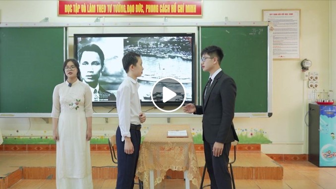 Bài dự thi khối 8